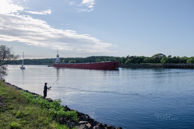 Cape Cod Canal Fisherman